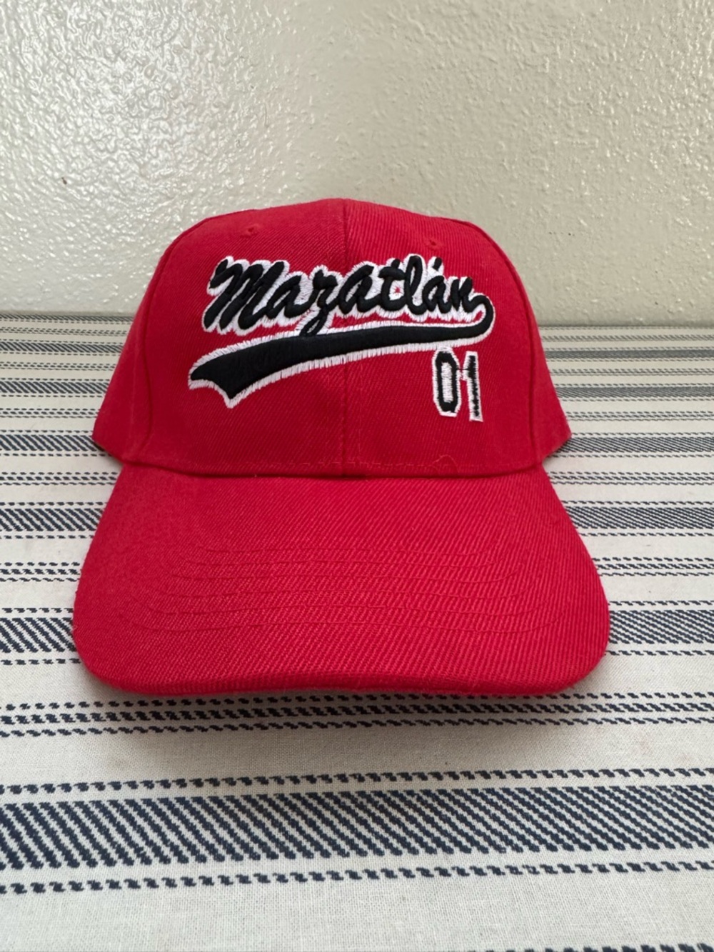 Mazatlán 01 Red Baseball Cap